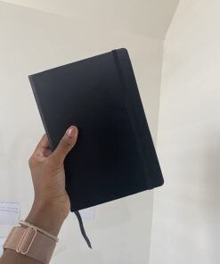 LEUCHTTURM1917 - Notebook Hardcover Medium A5-251 Numbered Pages for Writing and Journaling (Black, Dotted) Black 52 512LVCF4L