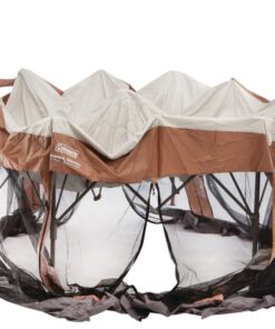 Alternative view of Coleman Back Home Screen Canopy Tent with Instant Setup, Outdoor Gazebo for Bug-Free Lounging, Shelter Fits Over Picnic Tables for Parties, Events, Tailgating, Picnics, & More 12 X 10 Ft