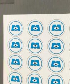 Avery High Visibility Printable Round Labels with Sure Feed, 1-2/3" Diameter, White, 600 Customizable Blank Labels (5293) 600 labels 32 512QmL9ZSVL