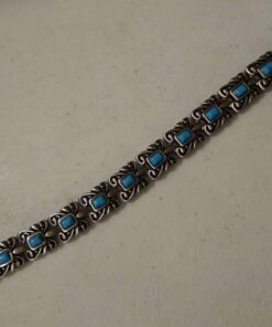 Wollet Jewelry Antique Style Blue Turquoise Magnetic Bracelets for Women 30 512S4Tti8AL