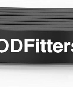 WODFitters Pull Up Assistance Band for Stretching, Mobility Workouts, Warm Up, Recovery, Powerlifting, Home Fitness and Exercise… #2 Black 17 512UjcZJQHL