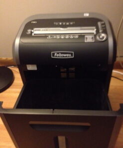 Fellowes Powershred 79Ci 16-Sheet 100% Jam-Proof Crosscut Paper Shredder for Office and Home, Black/Dark Silver 3227919 16 Sheet 35 512V4F8asOL