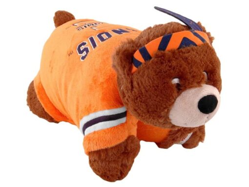 Fabrique Innovations NCAA Pillow Pet Illinois Fighting Illini One Size (Pack of 1)