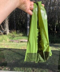 Earth Rated Dog Poop Bags with Handles, New Look, Easy Tie and Guaranteed Leakproof, Unscented, 120 Handle Bags 120-Count 37 512ar6wYwiL