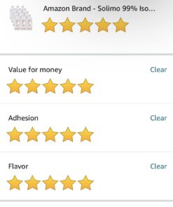 Amazon Basics 99% Isopropyl Alcohol For Technical Use, Unscented, 16 Fl Oz (Pack of 12) 16 Fl Oz (Pack of 12) 37 512bO7dZvDL