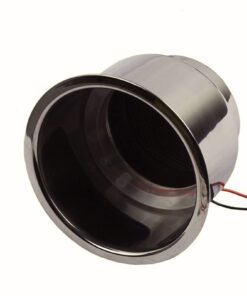 Blue LED Boat Cup Drink Holder,Stainless Steel Polished Cup Holder for Boat,12V,Water Proof for Marine Boat Rv Camper (4pcs) 13 512boO ND0L