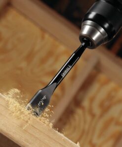DEWALT Drill Bit, Spade, 1-1/8 Inch x 6 Inch (DW1583) 1-1/8-Inch 8 512hVHupMdS