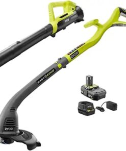 Ryobi ONE+ 18-Volt Lithium-Ion Cordless String Trimmer/Edger and Jet Fan Blower Combo Kit - 4.0 Ah Battery/Charger Included/Tools Included: String Trimmer and Jet Fan Blower