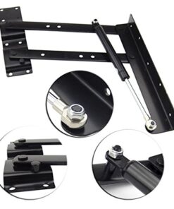 Sauton 1pair Folding Lift up Top Table Mechanism Hardware Fitting Hinge, Gas Hydraulic 27 512k V9gvL