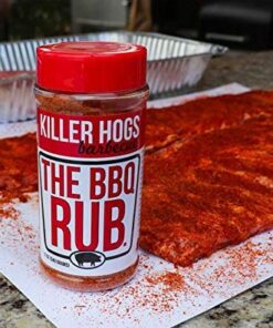 Killer Hogs The BBQ Rub | Championship Grill Seasoning for Beef, Steak, Burgers, Pork, and Chicken | 11 Ounces 11 Ounce (Pack of 1) 32 512pSRA9KdL