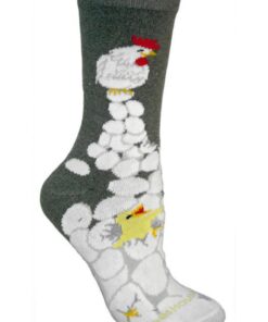 Chicken n Eggs Woman's Socks Size 9-11