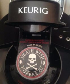 Death Wish Coffee, Dark Roast Single-Serve Coffee Pods, 10 Count 10 Count (Pack of 1) 41 5133Z V5vUL