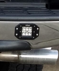 Nilight - NI23C-18W 2PCS 18W Flood LED Work Light Driving Lights Led Light Bar Off Road Led Lights Flush Mount for Jeep Truck Tacoma Bumper ATV UTV,2 Years Warranty 2PCS 18W Flood Flush Mount 45 5133dRdLbL