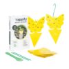 Trappify Sticky Gnat Traps for House Indoor - Yellow Fruit Fly Traps for Indoors/Outdoor Plant - Insect Catcher White Flies, Mosquitos, Fungus Gnat Trap, Flying Insects - Disposable Glue Trapper (12) 12 8 5137Fb9M3KL