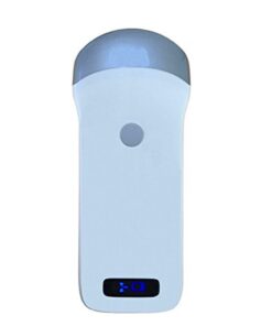 Wireless Wi-Fi Ultrasound Scanner, FMJI Veterinary Pregnancy Ecograph,3.5 Mhz/80 Element Convex Probe with Android 7" Tablet, Compatible iOS Smartphones, Tablet, for Pet&Large to Small Animals 7 5137YR oqJL