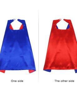 D.Q.Z Kids Superhero-Capes and Masks for Boys Girls Bulk, Children Super Hero Costume Halloween Dress Up Party Favors, 3 Pack 18 5138mmfW9sL