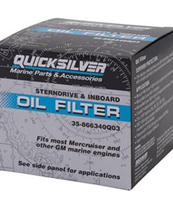 Quicksilver 866340Q03 Oil Filter - MerCruiser Stern Drive and Inboard Engines 7 513BQbqf08L