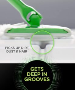 Swiffer Sweeper Dry Mop Refills for Floor Mopping and Cleaning, All Purpose Floor Cleaning Product, Unscented, 52 Count (Packaging May Vary) 52 Count (Pack of 1) 20 513BQdkZnyL