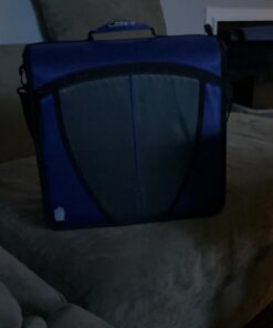 Alternative view of Case It 169802 Case-it Mighty Zip Tab 3-Inch 3-Ring Zipper Binder Blue (D-146 BLUE) Single