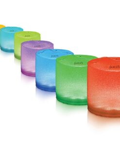 MPOWERD Luci Color Essence: Solar Inflatable Light with 8 Colors + Color Cycle to Set The Mood, Last 8 Hours, Matte Finish, No Batteries Needed, Waterproof Older Model 18 513C9TQaCL