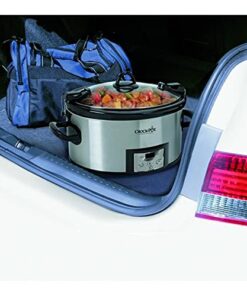 Crock-Pot SCCPVL610-S-A 6-Quart Cook & Carry Programmable Slow Cooker with with Digital Timer, Stainless Steel | Exclusive 6 513Hl0UsxVS