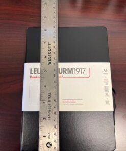 LEUCHTTURM1917 - Notebook Hardcover Medium A5-251 Numbered Pages for Writing and Journaling (Black, Dotted) Black 49 513IPZMOUIL