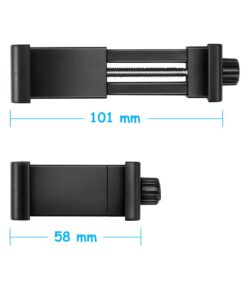 Vastar Smartphone Tripod Cell Phone Holder Mount Adapter, Fits iPhone, Samsung, and all Phones, Rotates Vertical and Horizontal, Adjustable Clamp 1 Pack 23 513JUI60ROL