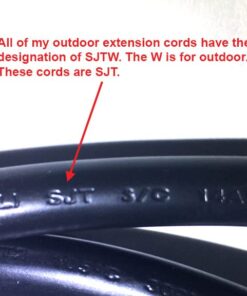 Tripp Lite P024-003 Heavy-Duty Power Extension Cord 15A, 14AWG (NEMA 5-15P to NEMA 5-15R) 3-Ft Black 3 ft. 18 513JrV4LNeL