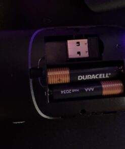 iPazzPort Upgrade Mini Bluetooth Keyboard Remote, Wireless 2.4GHz with Touchpad Mouse Combo Controller for Smart TV, Laptop, Android TV Box,Windows MacOS KP-19SM black 17 513LYtEsndL