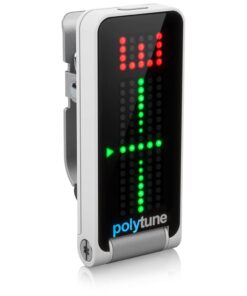 TC Electronic POLYTUNE CLIP Clip-On Tuner with Polyphonic, Strobe and Chromatic Modes and 108 LED Matrix Display for Ultimate Tuning Performance 28 513O6OncE8L
