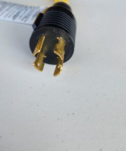 30 amp to 20 amp Adapter 110 RV Distribution Locking Cord NEMA 14-30P Male to 4X 5-20R 1.5 FT Household Outlet Female with Dust Protection Caps L14-30P 4X 5-20/5-15R 4 Prong 18 513PVzqfoDL