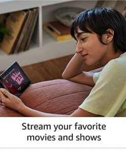 Amazon Fire 7 tablet, 7” display, read and watch, under $60 with 10-hour battery life, (2022 release), 16 GB, Black Lockscreen Ad-Supported 31 513Q6sGquL