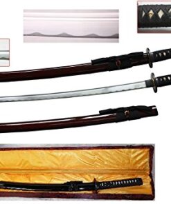 MysticalBlades New Handmade Battle Ready Razor Sharp Japanese Fighting Samurai War Lord Warrior Date Masamune Wakizashi Katana Sword