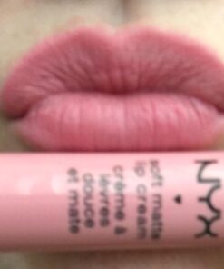NYX PROFESSIONAL MAKEUP Soft Matte Lip Cream, Lightweight Liquid Lipstick - Istanbul (Clean Pink) 1 Count (Pack of 1) 49 513SxIok71L
