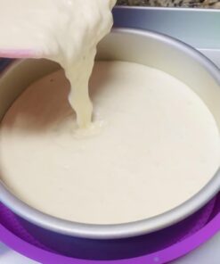 Fat Daddio's PCC-83 Anodized Aluminum Round Cheesecake Pan, 8 x 3 Inch 3" Depth 26 513TGJm6v4L