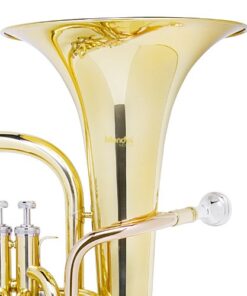 Mendini MBR-30 Intermediate Brass B Flat Baritone Horn with Stainless Steel Pistons 10 513YmtmHZrL