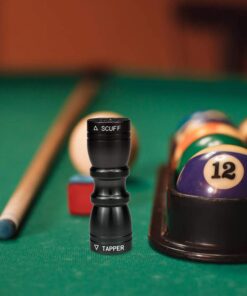 SelfTek 1Pc Snooker and Pool Cues Tips Bowtie 3 in 1 Tip Tool with Tapper Scuff and a Tips Pick… black 12 513a5TfViCL