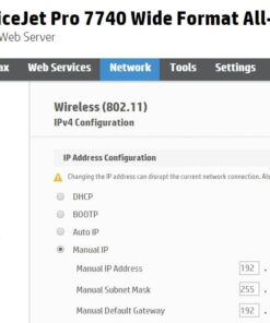 HP OfficeJet Pro 7740 Wide Format All-in-One Color Printer with Wireless Printing, Works with Alexa (G5J38A), White/Black 42 513aDuI8n1L