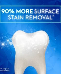 Crest 3D White Toothpaste Radiant Mint, 3.8 Oz (Pack of 3) 3.8 Ounce (Pack of 3) 23 513c5lLt70L