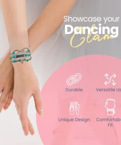 Infinity Collection Dance Bracelet- Girls Dance Jewelry - Perfect Gift For Dance Recitals, Dancers and Dance 9 513drb87UL