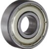 One Hundred (100) 608ZZ 8x22x7 Shielded Greased Miniature Ball Bearings 12 513gYl3evqL