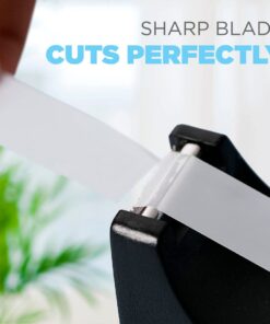 Desktop Tape Dispenser - Non-Skid Base - Weighted Tape Roll Dispenser - Perfect for Office Home School (Tape not Included) 2 Pack 13 513jFLwNlUL