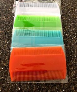 Honbay 4 Packs Combs Double sided Pet Combs, Cat Dog Pet Grooming Fine Tooth Hair Combs 20 513kQpxY8RL