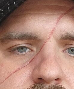 Mehron Makeup Rigid Collodion with Brush | Scarring Liquid | Scar Liquid | Liquid Scar Makeup | SFX Scar Makeup for Film .125 oz (4ml) 44 513rVrpbwVL 1