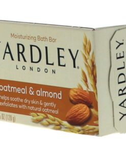 Alternative view of Yardley London Oatmeal and Almond Naturally Moisturizing Bath Bar, 4.0 Oz., 2 Count 4.25 Ounce (Pack of 2)