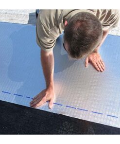 MFM Peel & Seal Self Stick Roll Roofing (1, 6in. Aluminum) 12 513zh 9PMnL