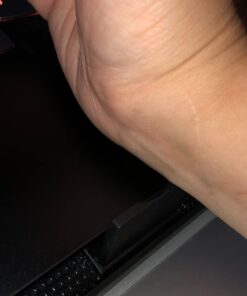 Kootek Laptop Cooling Pad 12"-17" Cooler Pad Chill Mat 5 Quiet Fans LED Lights and 2 USB 2.0 Ports Adjustable Mounts Laptop Stand Height Angle, Blue 40 514 Pm8Yb7L