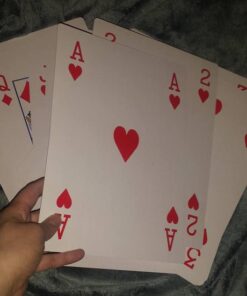 Forum Novelties Mega Jumbo Face Extra Large Playing Cards- 11" X 8" Big Full Deck 9 5140L2fYgYL