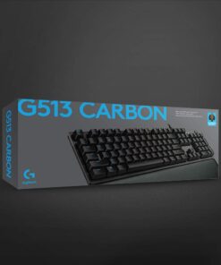Logitech G513 RGB Backlit Mechanical Gaming Keyboard with GX Blue Clicky Key Switches (Carbon) 31 5140dIAGiCL
