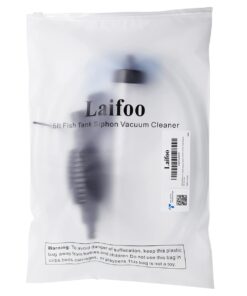 Laifoo 5ft Aquarium Siphon Vacuum Cleaner for Fish Tank Cleaning Gravel & Sand 26 5144x0g69nL